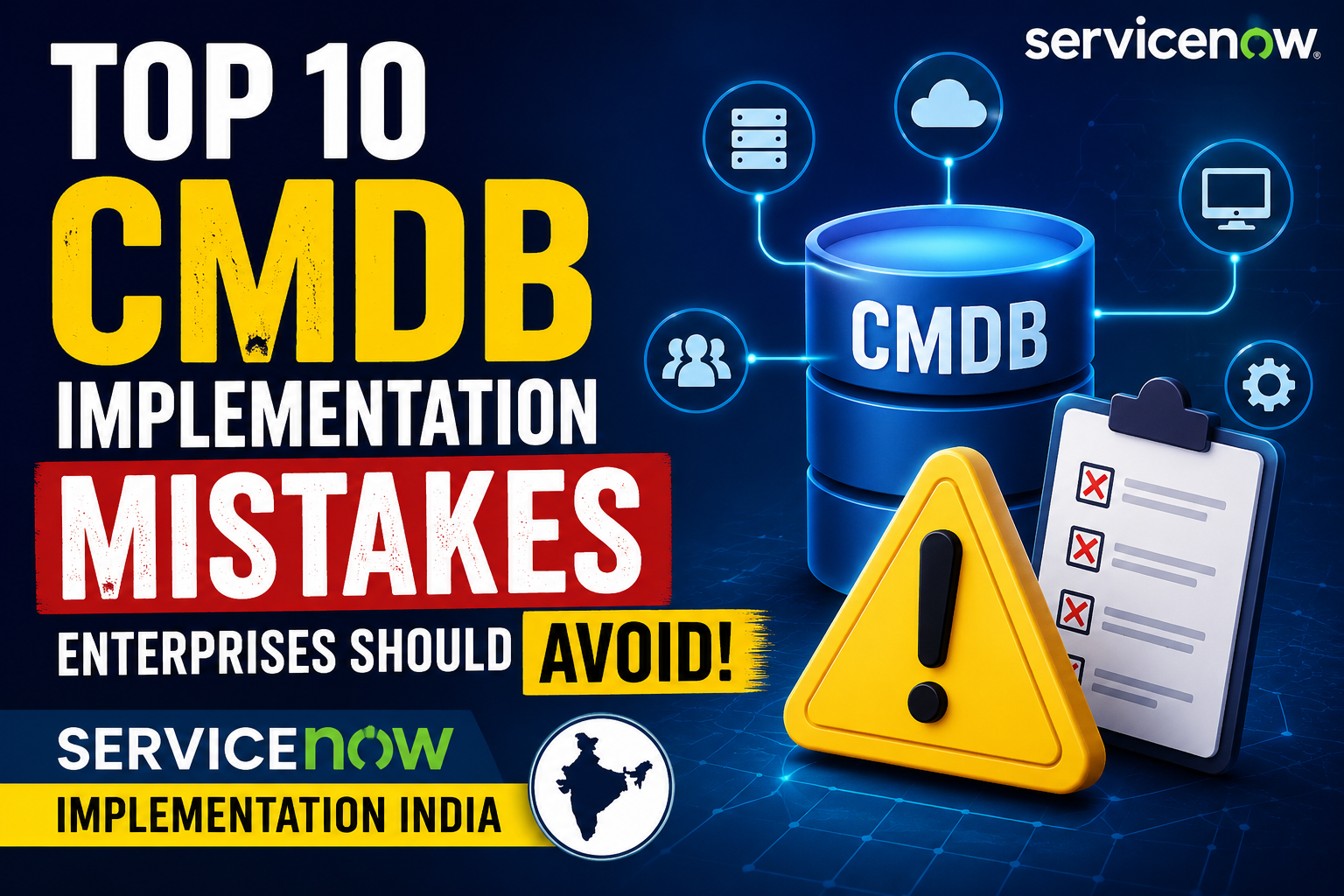 TOP 10 CMDB MISTAKES
