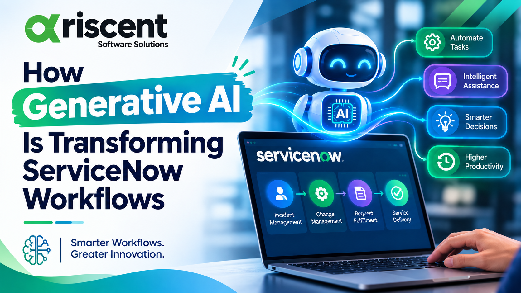 Generative AI Transforming ServiceNow Workflows
