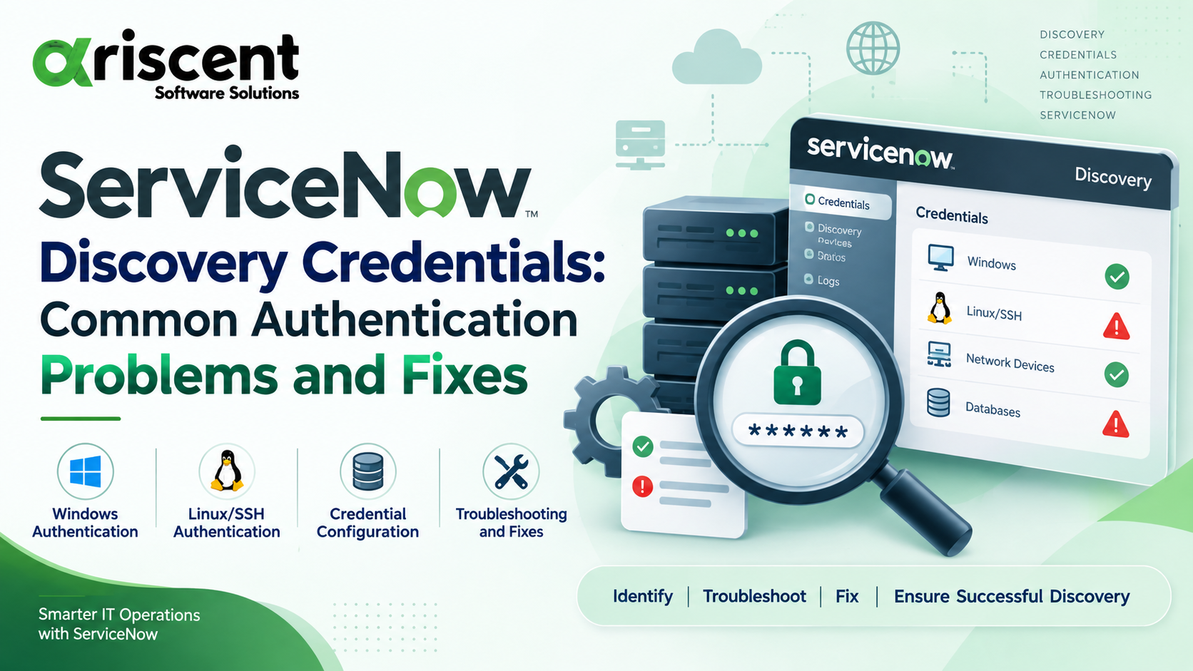 ServiceNow Credential Troubleshooting