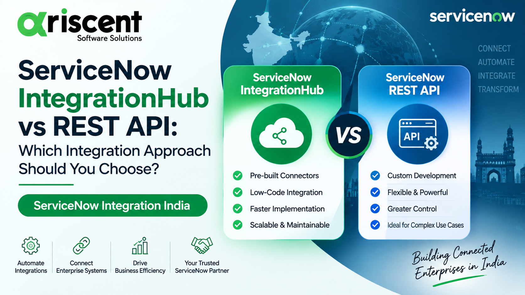 ServiceNow IntegrationHub vs REST API