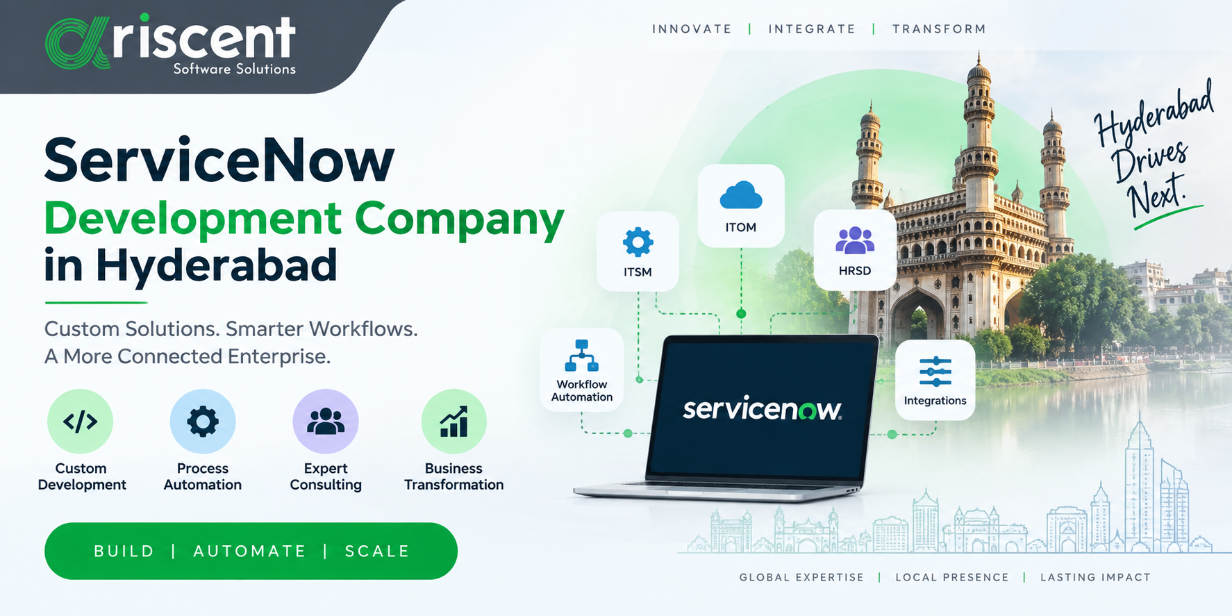 servicenow development company in hyderabad
