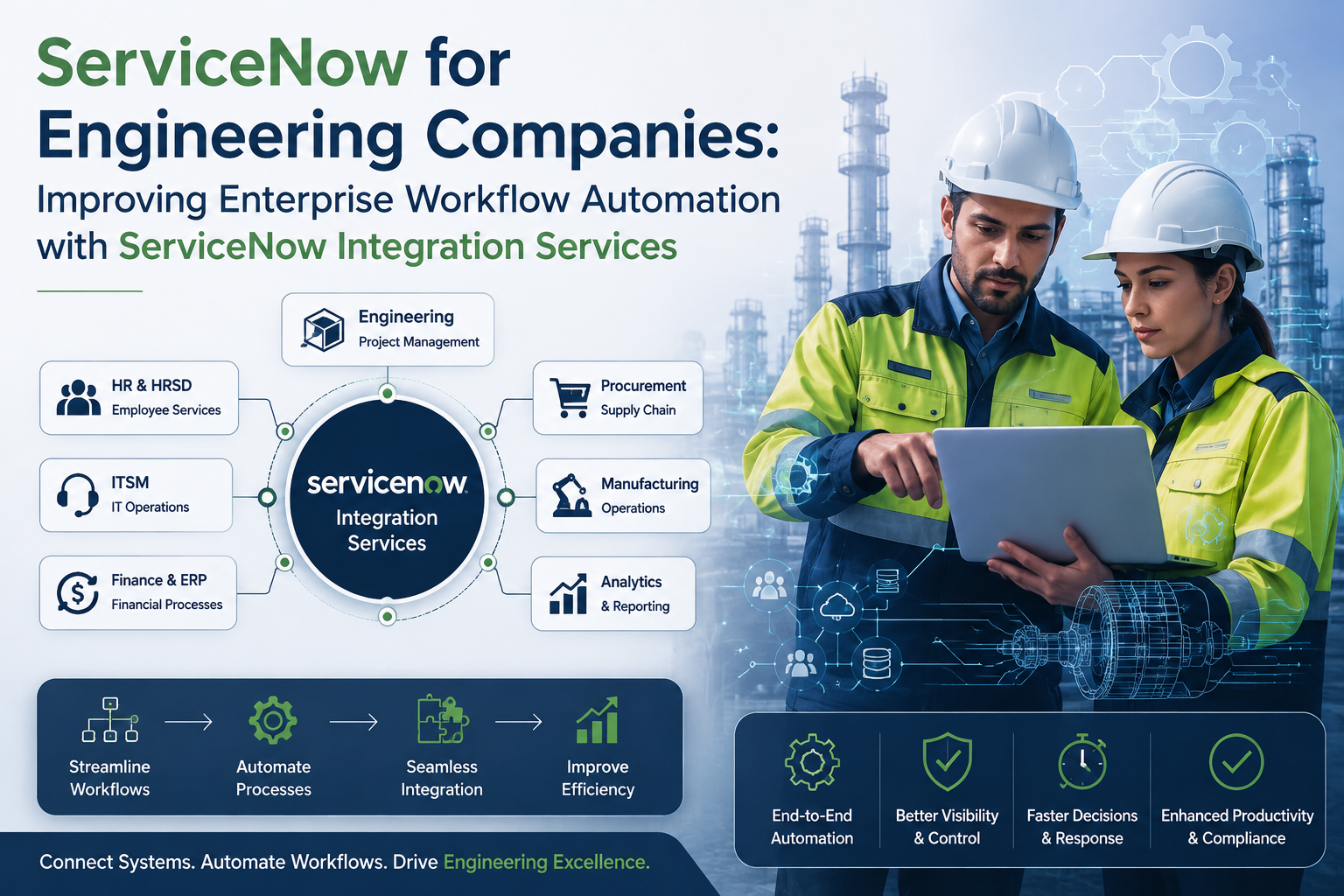 servicenow for enginnering companies