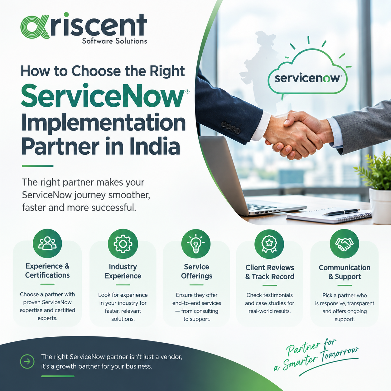 servicenow implementation partner in india